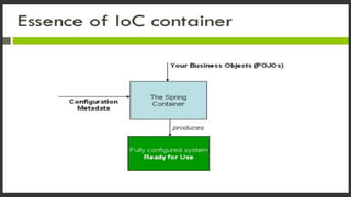 Spring framework | PPTX