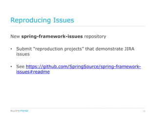 Spring Framework 3.2 - What's New | PPTX
