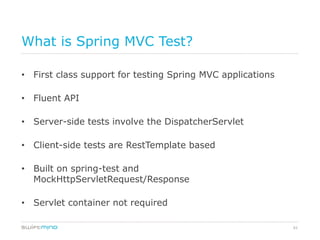 Spring Framework 3.2 - What's New | PPTX
