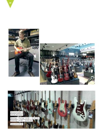 Wiesenstraße 4
69190 Walldorf
Montag – Freitag: 10:00 – 19:00 Uhr
Samstag: 10:00 – 18:00 Uhr
www.session.de
98
 