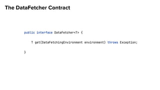 The DataFetcher Contract
 