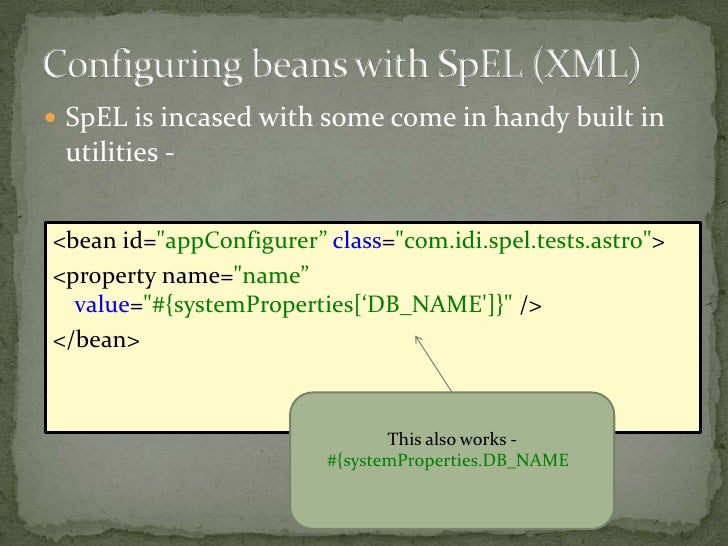 Learning The Spring Expression Language Spel Dzone Java