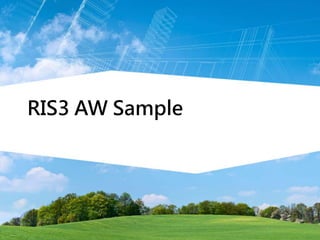 RIS3 AW Sample
 