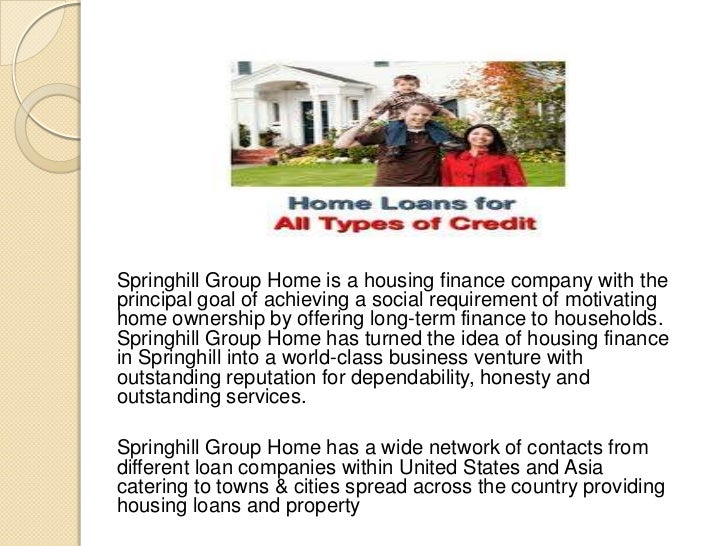 Springhill Group News Center Springhill Group Home Loans