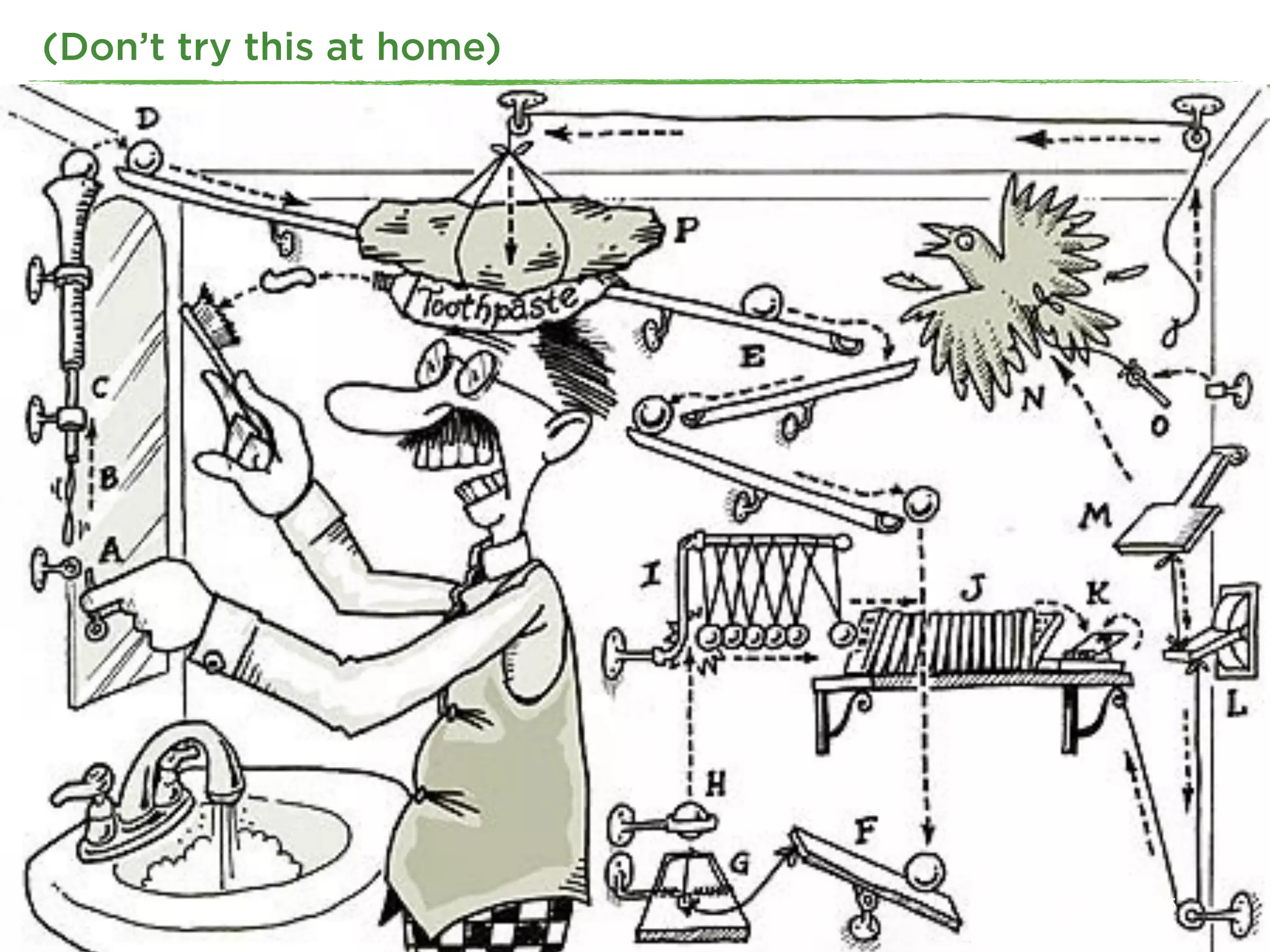 (Don’t try this at home)




                           5
 