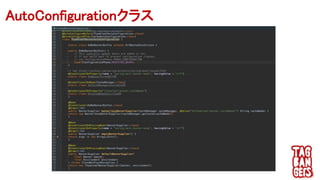 AutoConfigurationクラス
 