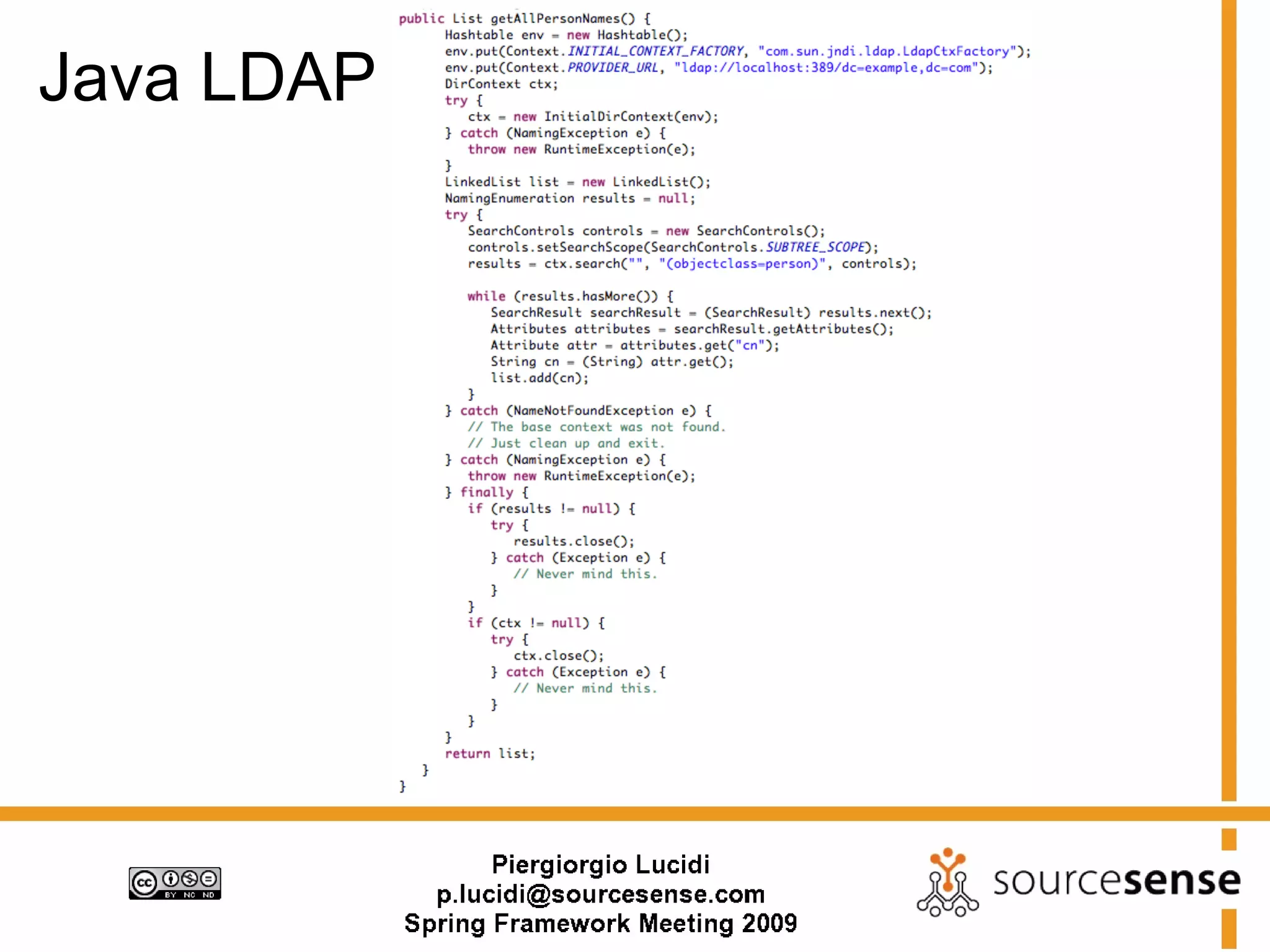 Java LDAP
 