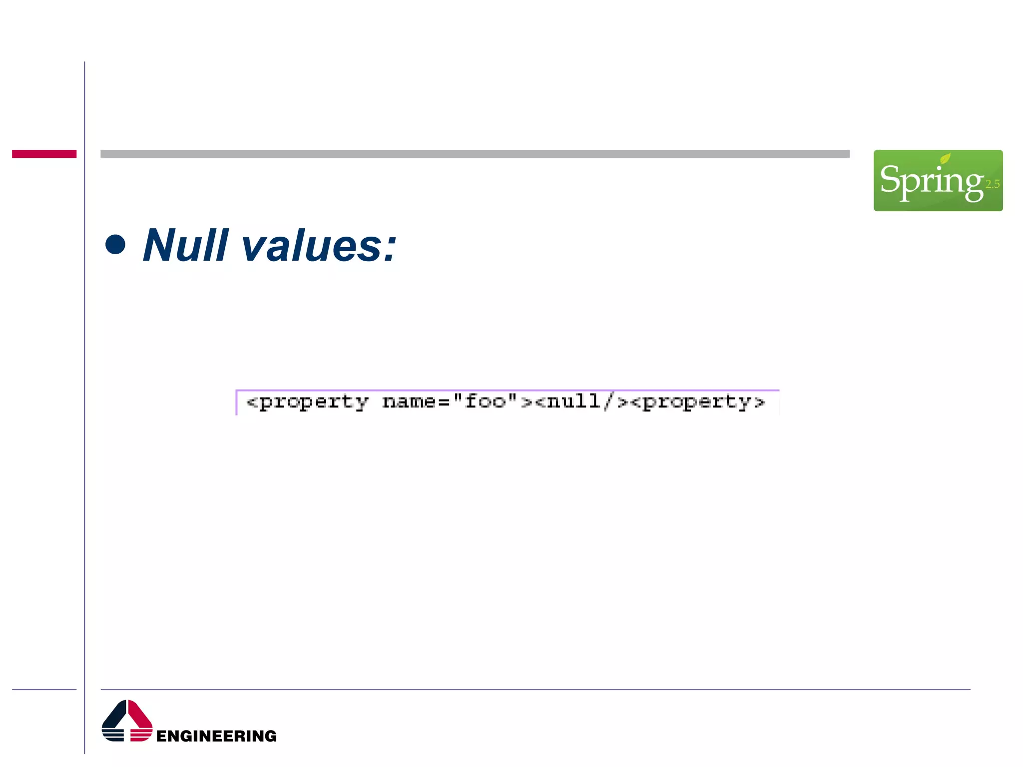 Null values: 