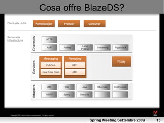 Cosa offre BlazeDS?




           Spring Meeting Settembre 2009   13
 