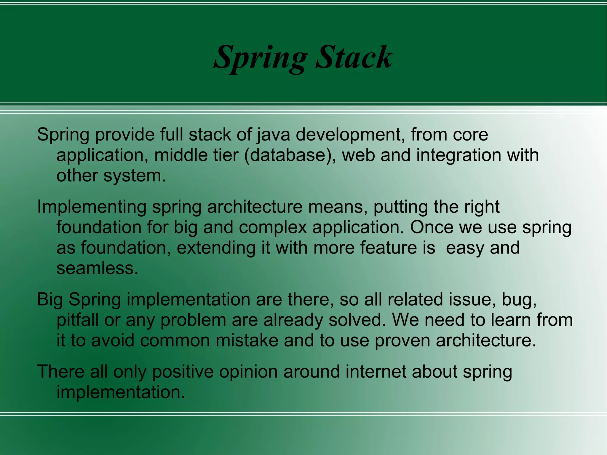 Spring Web Flow for conversational flow processing 