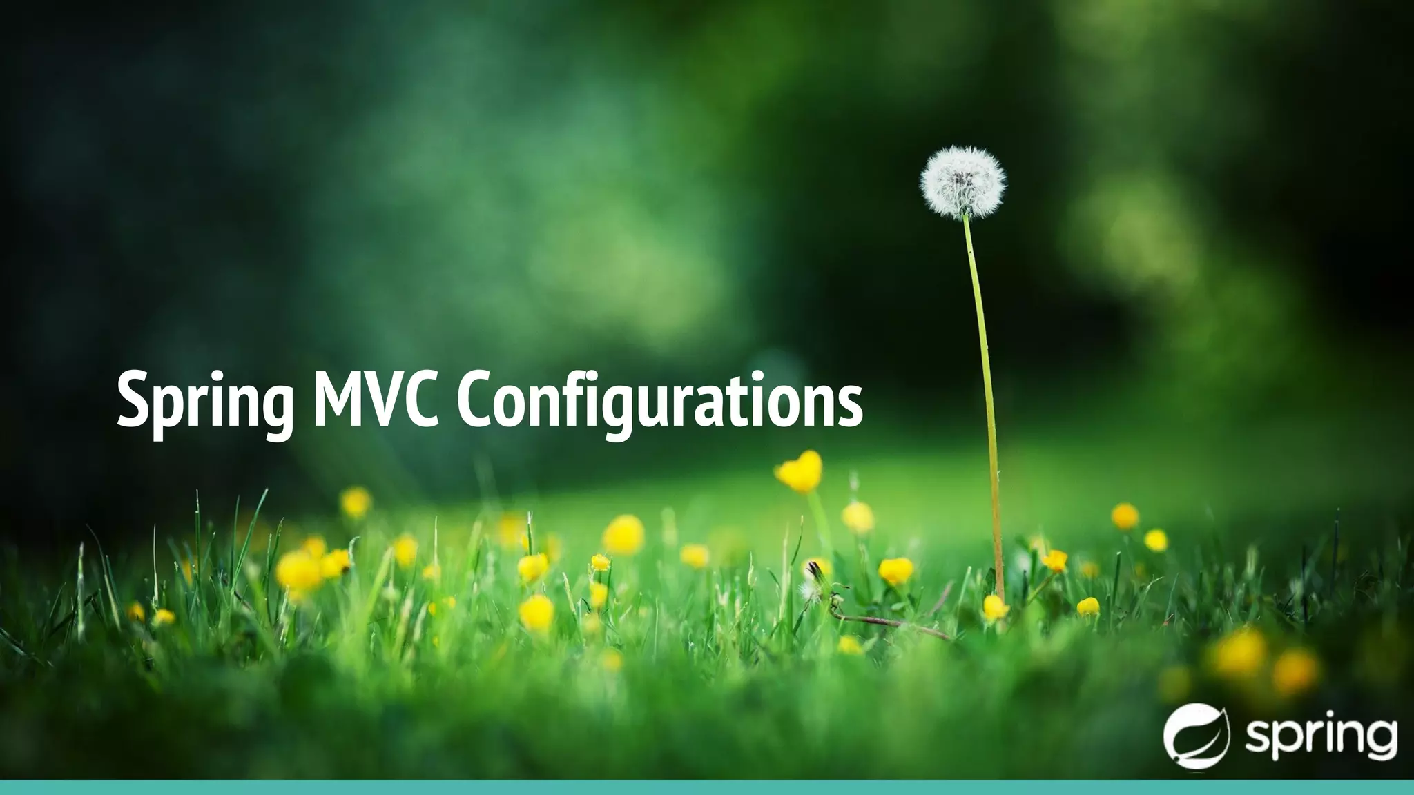 Spring MVC Configurations
 