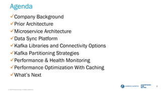 2
© 2018 Express Scripts. All Rights Reserved.
Agenda
üCompany Background
üPrior Architecture
üMicroservice Architecture
ü...
