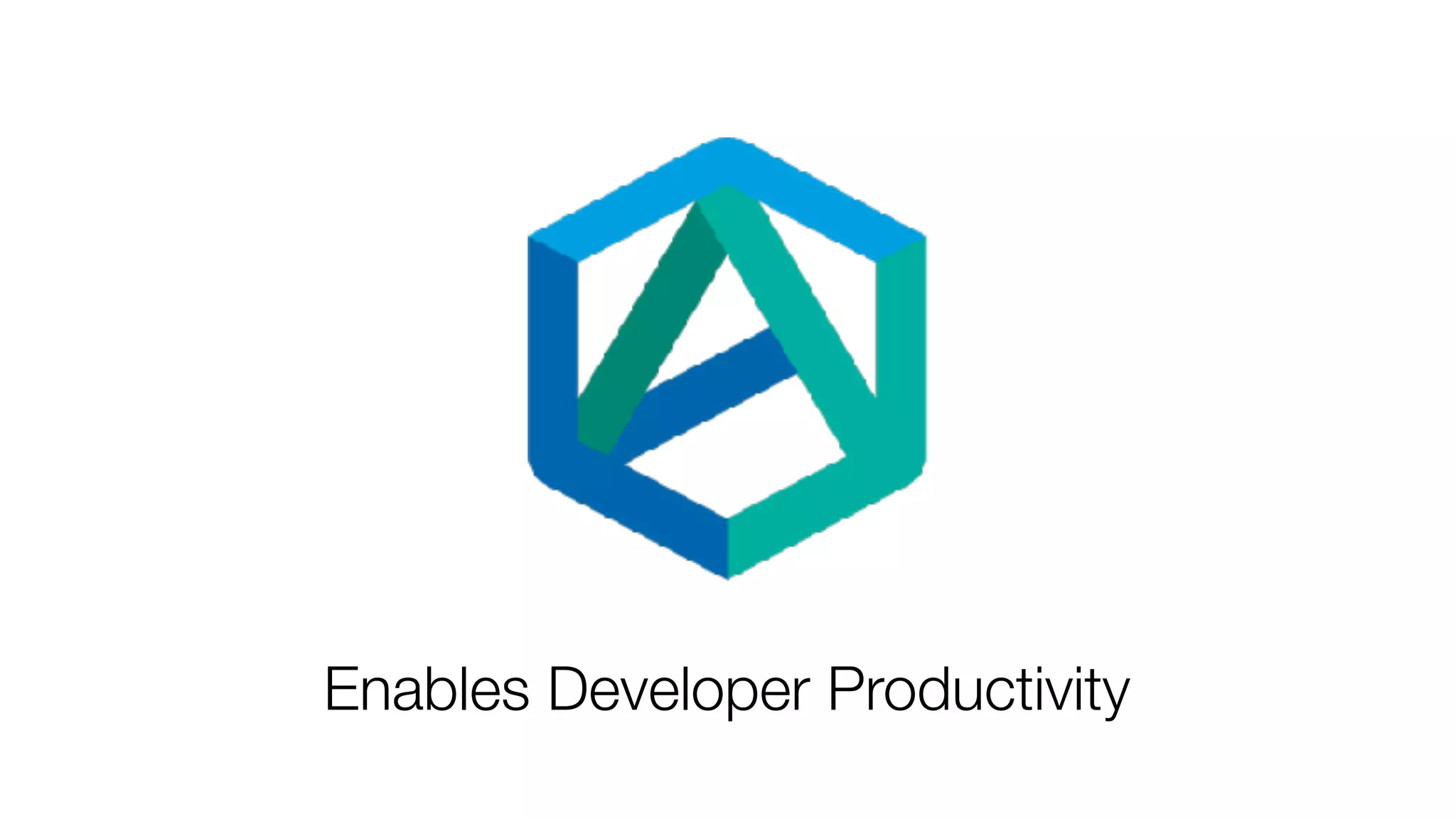 Enables Developer Productivity
 