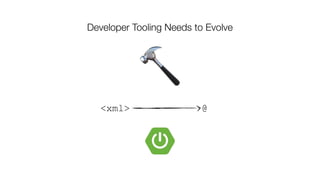 🔨
<xml> @
Developer Tooling Needs to Evolve
 