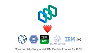 Commercially Supported IBM Docker Images for PKS
IIB
❤
 