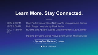 Apache Geode Test Automation and Continuous Integration & Deployment ...
