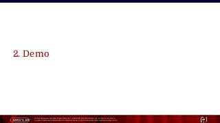 Unless otherwise indicated, these slides are © 2013-2015 Pivotal Software, Inc. and licensed under a
Creative Commons Attribution-NonCommercial license: http://creativecommons.org/licenses/by-nc/3.0/ 29
2. Demo
 