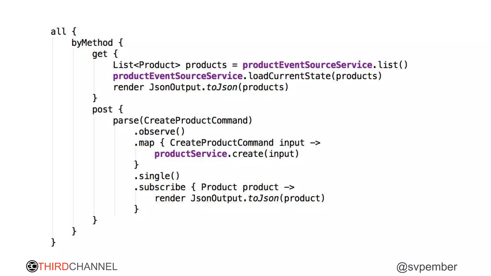 THIRDCHANNEL @svpember
 