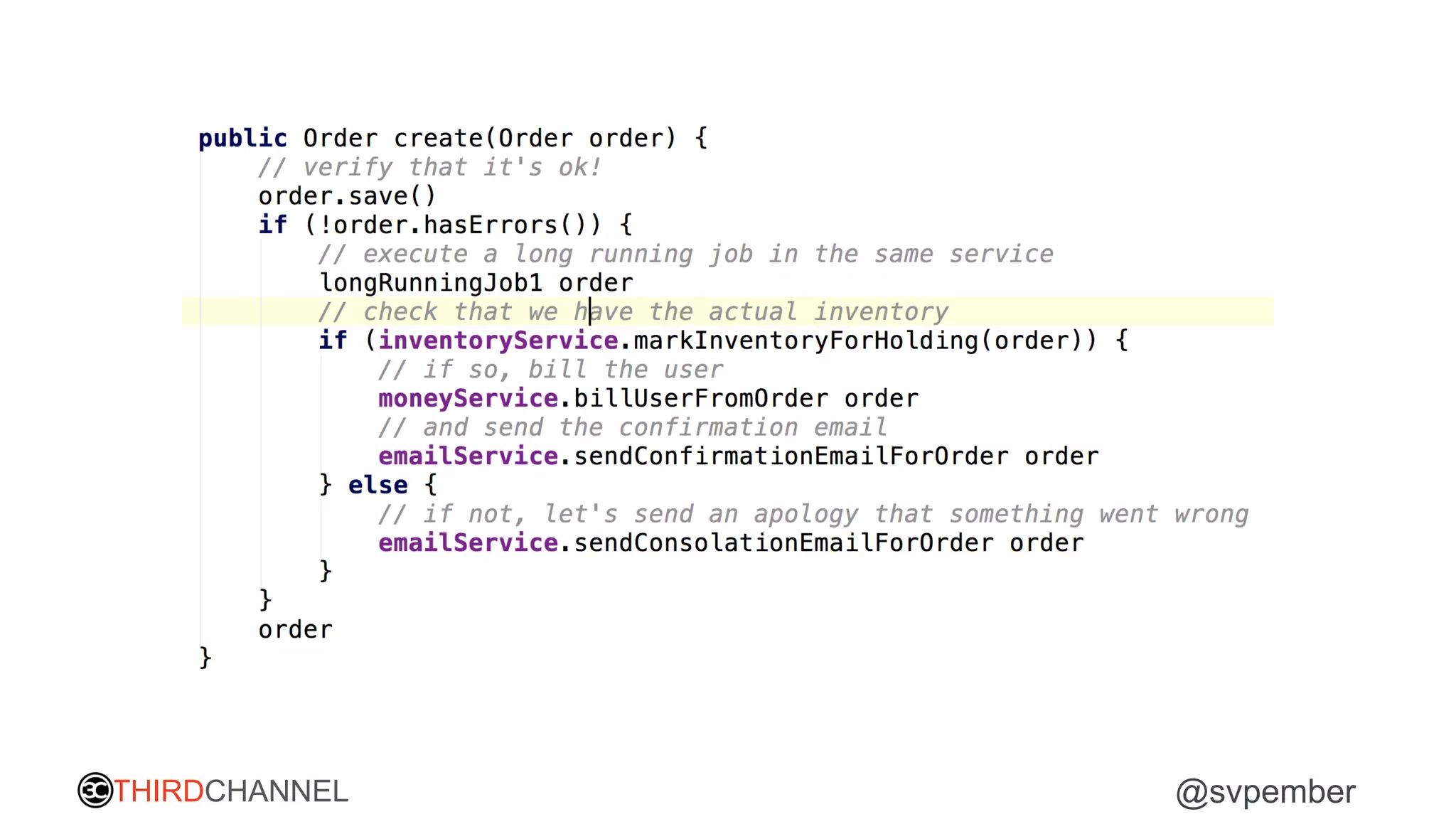 THIRDCHANNEL @svpember
 