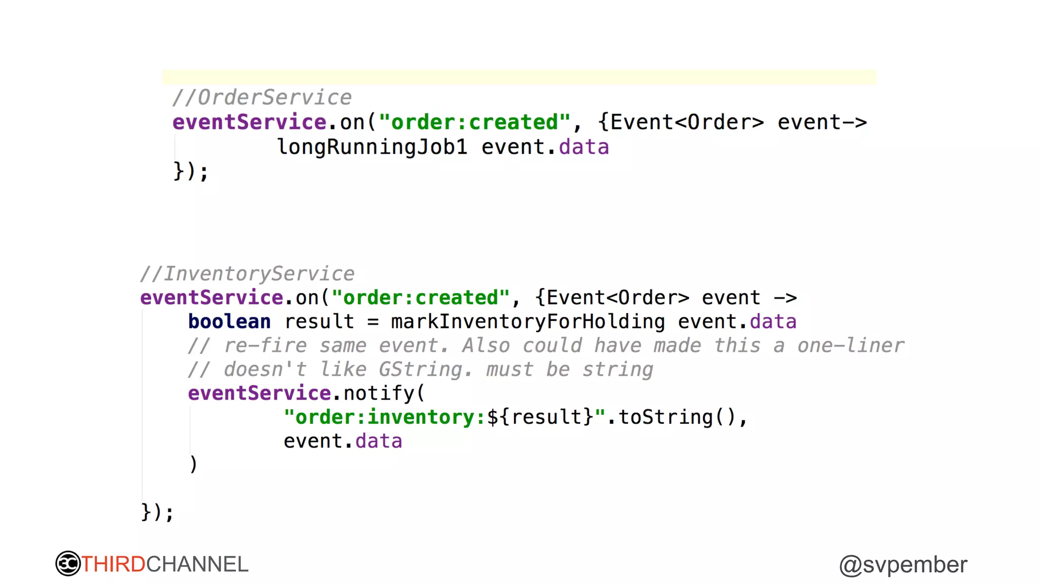 THIRDCHANNEL @svpember
 