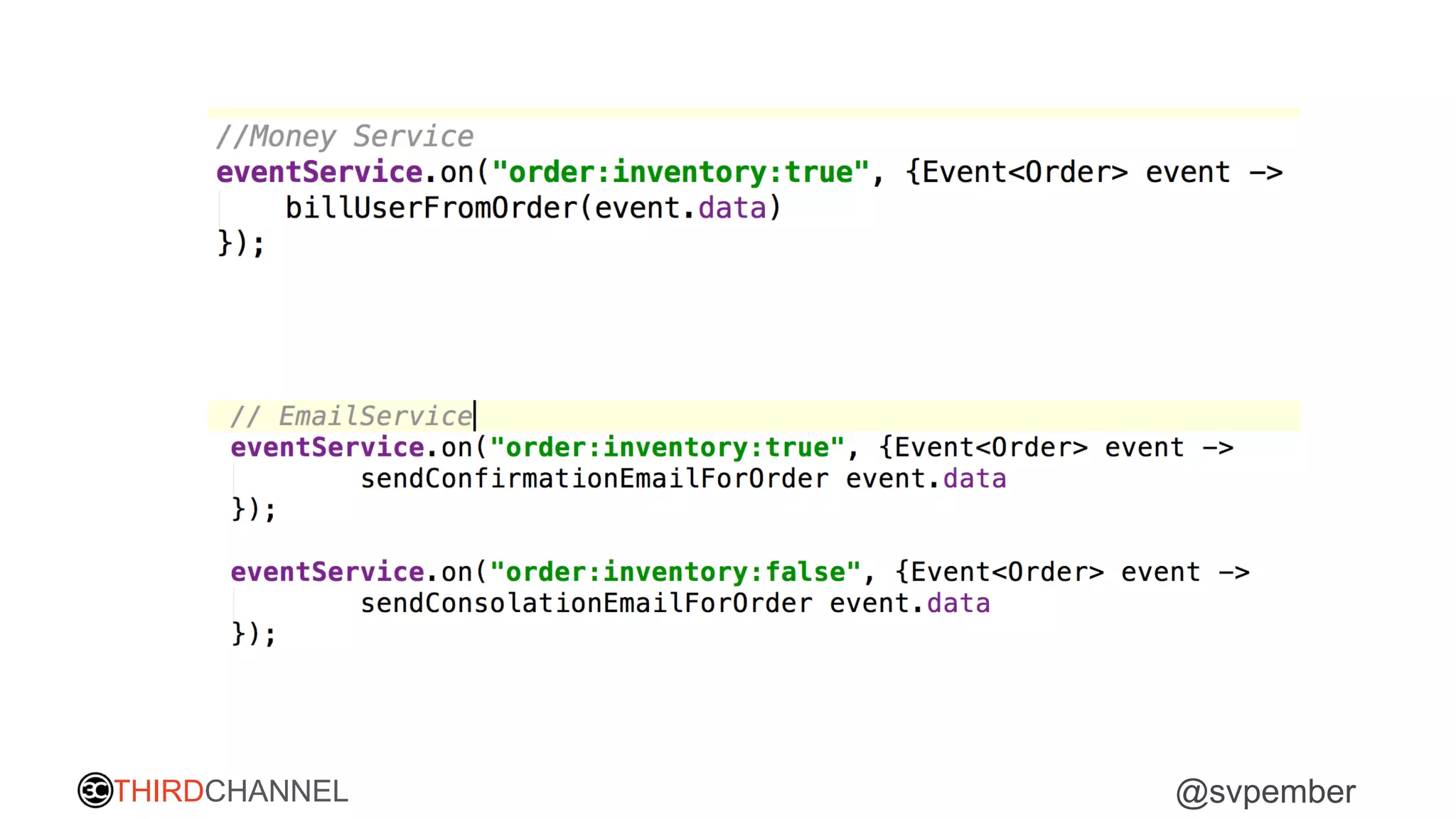 THIRDCHANNEL @svpember
 