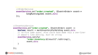 THIRDCHANNEL @svpember
 