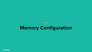 Memory Configuration
 