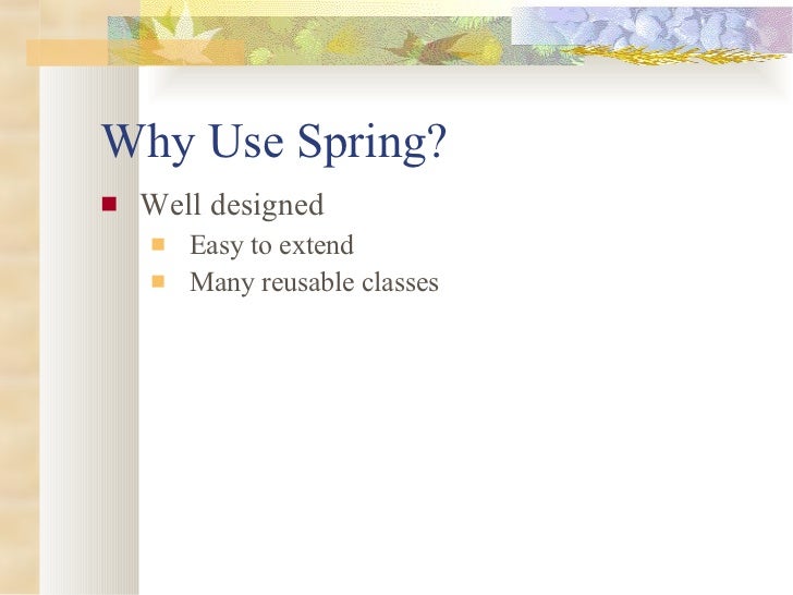 Why Should I Use Spring? , A Comparison Between Spring and Spring Boot ...