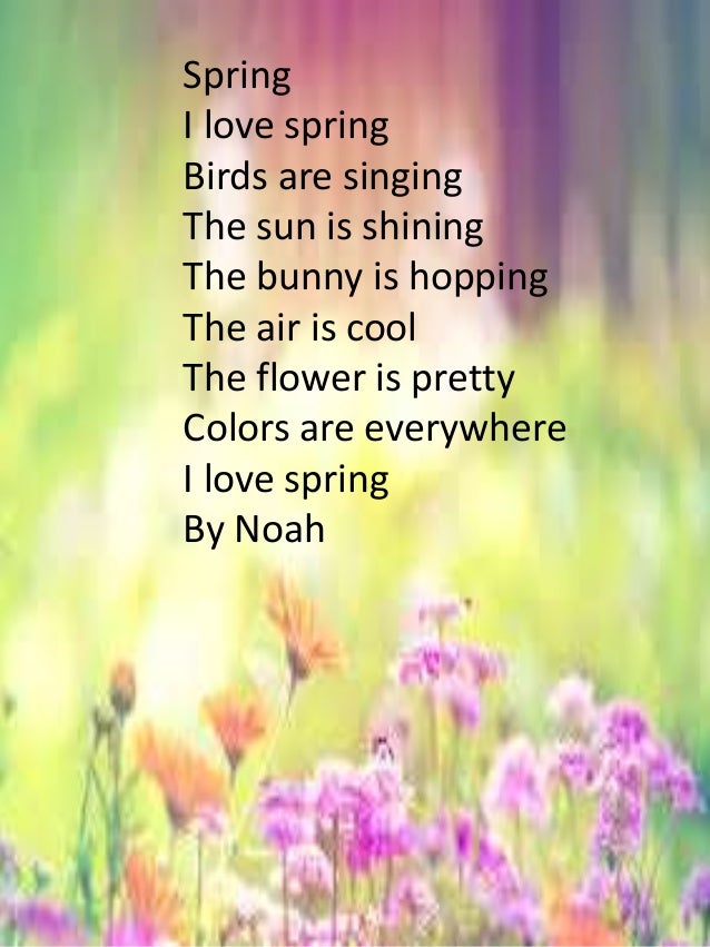 Spring poems