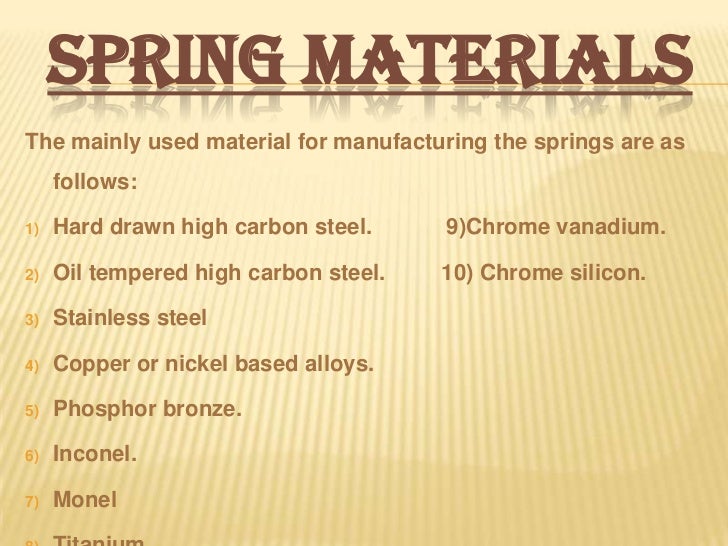 springs