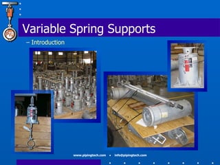 Two Types Variable Spring Support Engineered Spring Supports V.2 | PPT