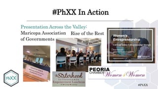 #PhXX
#PhXX In Action
Presentation Across the Valley:
Maricopa Association
of Governments
Rise of the Rest
 