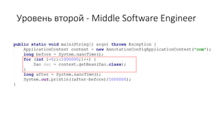 Уровень второй - Middle Software Engineer
 