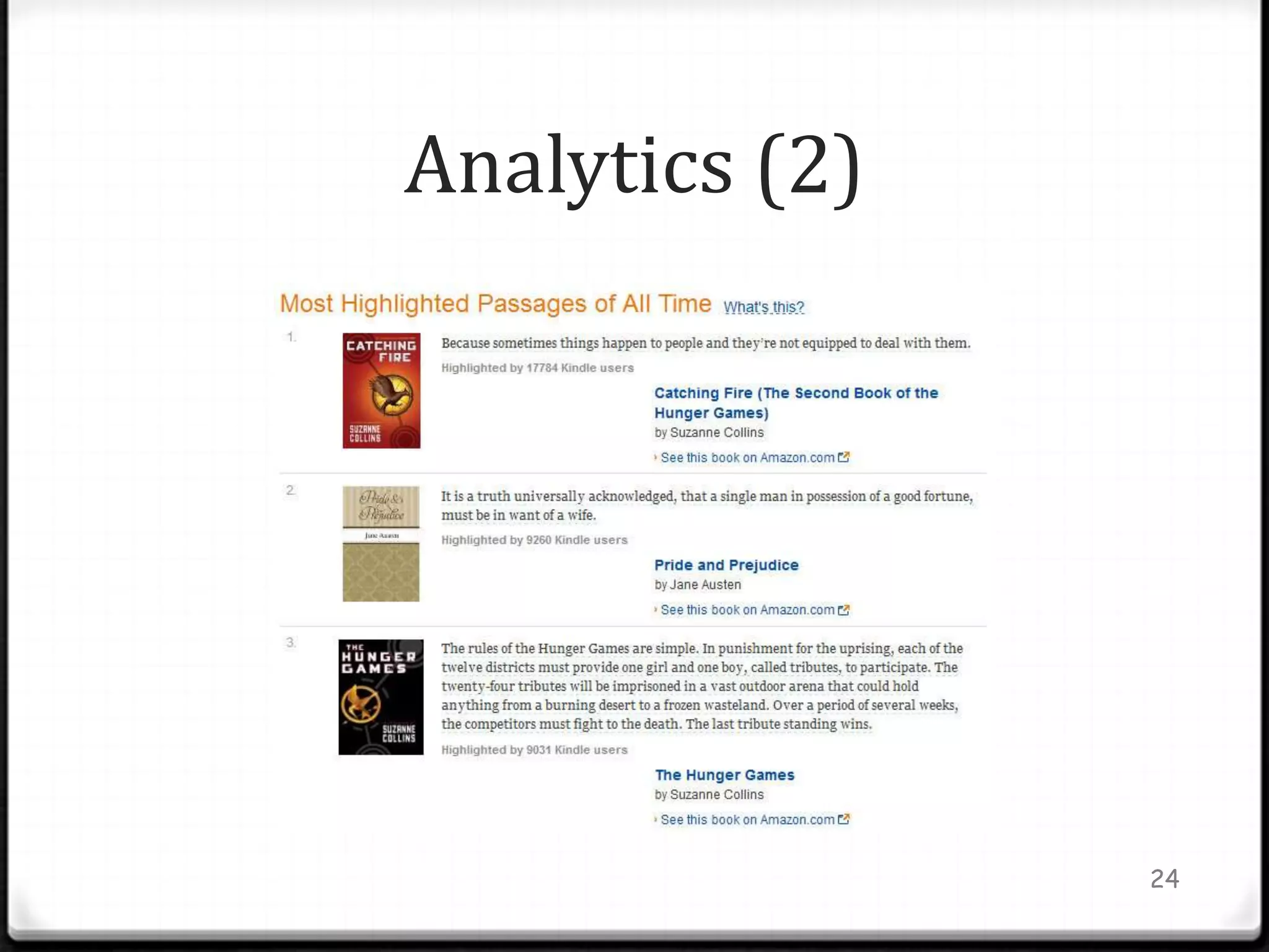 Analytics (2)




                24
 