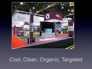 Cool, Clean, Organic, Targeted
 