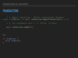 Spring Transaction | PDF