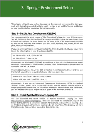 Spring tutorial | PDF