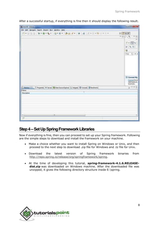 Spring tutorial | PDF
