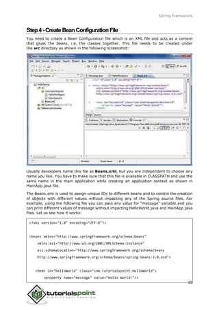 Spring tutorial | PDF
