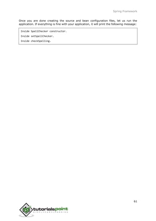Spring tutorial | PDF