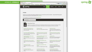SPRING IS.. SPRING.IO
 