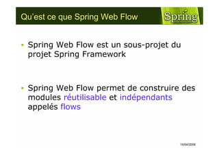 Spring Web Flow - TeeJUG 2008