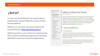 Programación Reactiva con Spring WebFlux | PDF