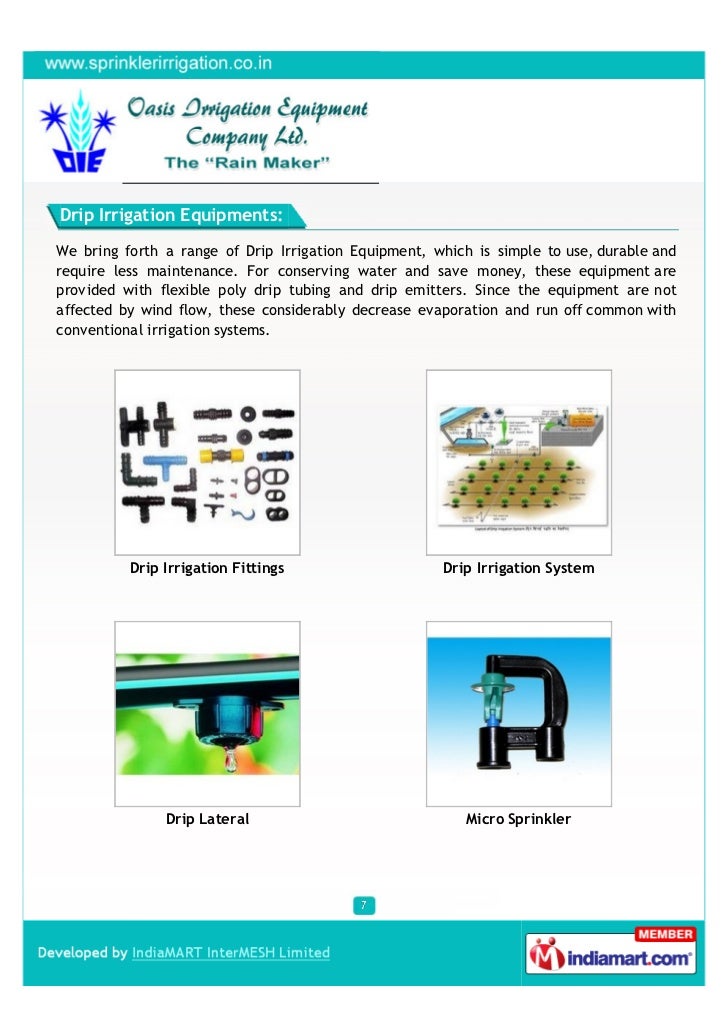 Oasis Irrigation Equipment Company Limited, Kolkata, Valves
