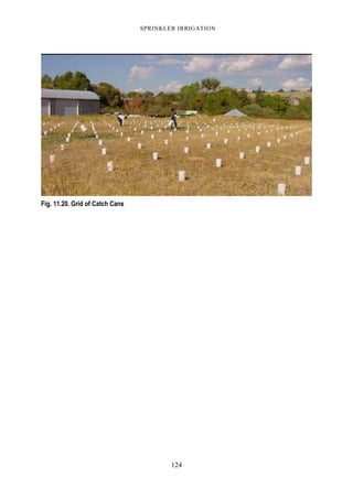 124
SPRINKLER IRRIGATION
Fig. 11.20. Grid of Catch Cans
 