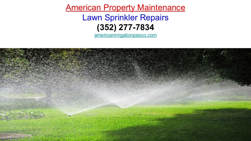 Sprinkler repair tampa florida