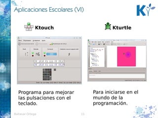 Se crea el módulo específico kdeedu a partir de KDE 3.0 