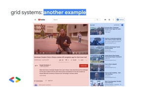 grid systems: another example
 