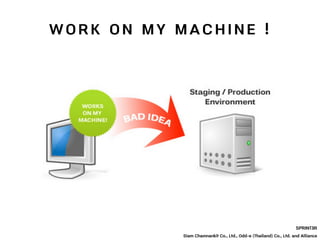 W O R K O N M Y M A C H I N E !
SPRINT3R
Siam Chamnankit Co., Ltd., Odd-e (Thailand) Co., Ltd. and Alliance
 