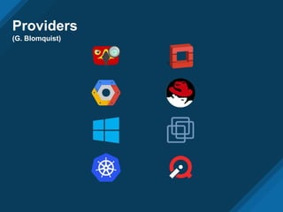 Providers
(G. Blomquist)
 